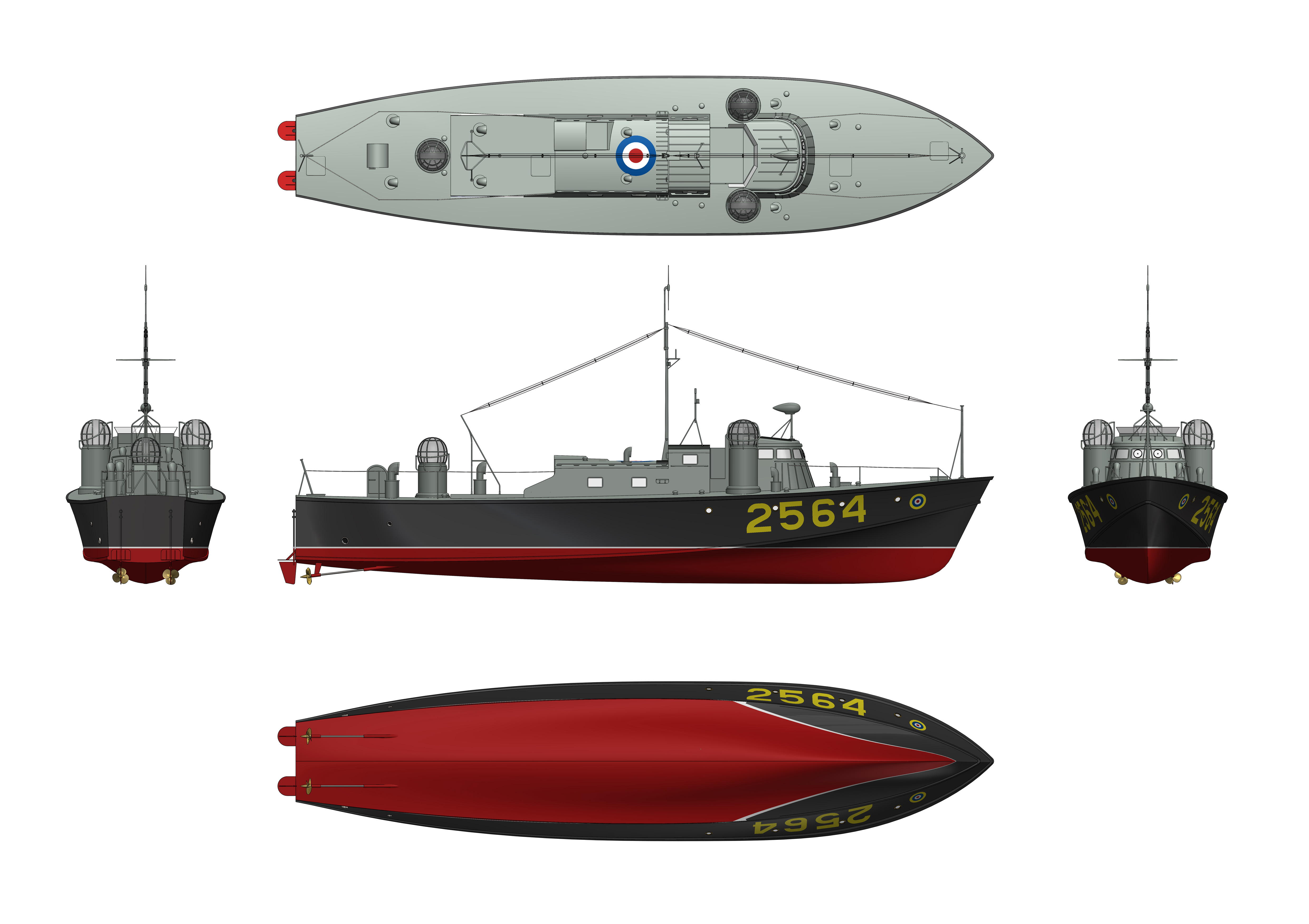 Vosper 73英尺高速快艇